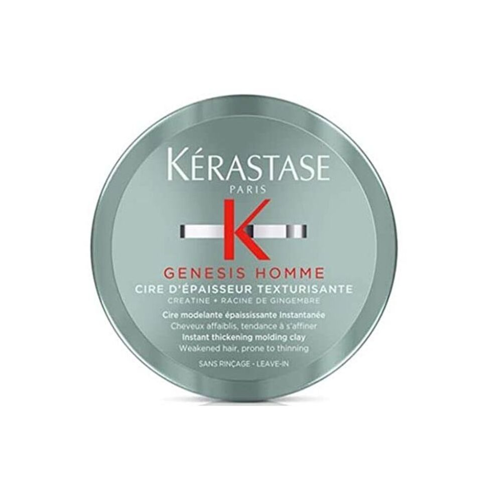 Kerastase Genesis Homme Light-Hold Styling Wax Pomade Texturisante 2.55 Oz
